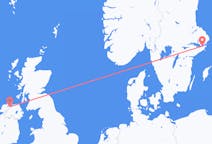 Flyreiser fra Stockholm, til Derry