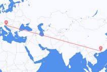 Flights from Guangzhou to Rijeka