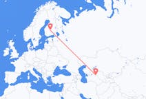 Flights from Urgench to Jyvaskyla