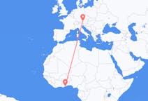 Flights from Accra to Salzburg