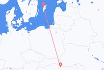 Loty z Visby (Dania), Szwecja do Satu Mare, Rumunia