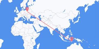 Flyrejser fra Timor-Leste til Polen