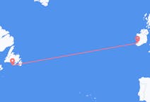 Flyg från Saint-Pierre, S:t Pierre och Miquelon till Killorglin, Irland