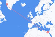Flug frá Sohag, Egyptalandi til Nuuk, Grænlandi