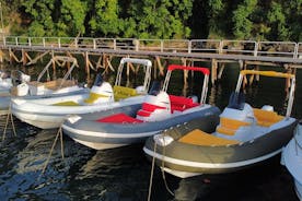 Alquiler de barco sin conductor con tarifas portuarias de Sorrento incluidas