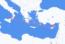 Lennot Reggio Calabriasta Larnakaan