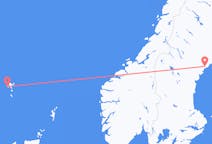 Flyrejser fra Sørvágur, Færøerne til Ornskoldsvik, Sverige