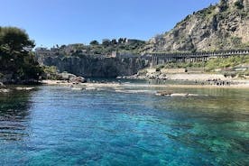 Visite privée du parrain et excursion en bateau à Taormina avec déjeuner