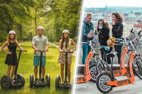 Prags höjdpunkter Segway & E-Scooter Tour med gratis taxihämtning