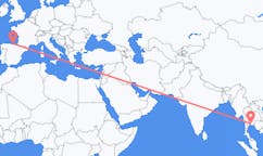 Flyreiser fra Pattaya, Thailand til Santander, Spania