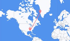 Flyreiser fra Pensacola, USA til Sisimiut, Grønland