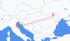 Flyreiser fra Rimini, Italia til Iași, Romania