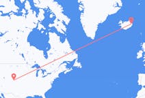 Flights from Denver to Egilsstaðir