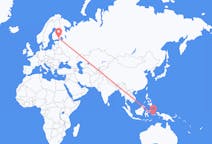 Flyreiser fra Ambon, Maluku, Indonesia til Villmanstrand, Finland