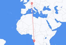 Flyrejser fra Luanda til Friedrichshafen
