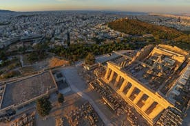 Keine Warteschlangen: Spaziergang zur Akropolis von Athen am Nachmittag