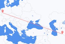 Flyrejser fra Asjkhabad til Köln