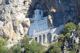 Visite privée au monastère d'Ostrog, à Doclea et au parc naturel de Zeta