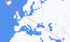 Flüge von Ahmedabad, Indien nach Reykjavík, Island