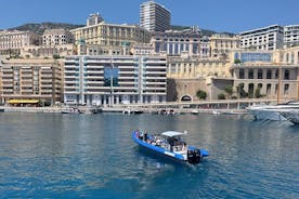 Bådtur guidet fra Nice til Monaco med morgenmad på havet