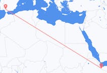 Flyg från Hargeisa till Sevilla