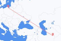 Flights from Mashhad to Gdańsk