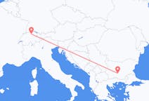 Flyreiser fra Zürich, til Plovdiv
