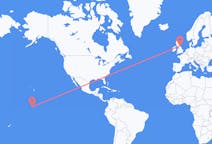 Flyg från Kiritimati till Newcastle upon Tyne