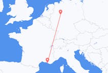 Flyreiser fra Marseille, Frankrike til Paderborn, Tyskland