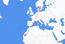 Lennot Atarista, Mauritania Kööpenhaminaan, Tanska
