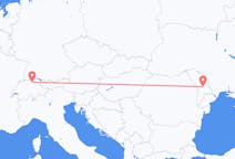 Flyrejser fra Chișinău til Zürich