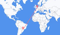 브라질 구아라푸아바에서 출발해 프랑스 릴로(으)로 가는 항공편