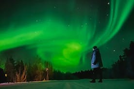 Aurora Hunt con BBQ en Rovaniemi