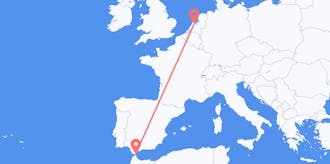Flyreiser fra Gibraltar til Nederland