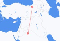 Flyreiser fra Al Jawf Region, Saudi-Arabia til Erzurum, Tyrkia