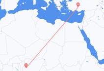 出发地 尼日利亚伊洛林目的地 土耳其科尼亞的航班