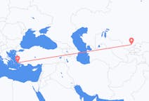Flyreiser fra Tsjimkent, Kasakhstan til Leros, Hellas