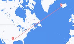Loty z Austin, Stany Zjednoczone do Reykjaviku, Islandia