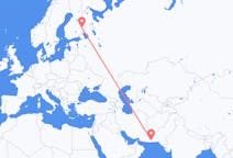 Flüge von Turbat, Pakistan nach Joensuu, Finnland