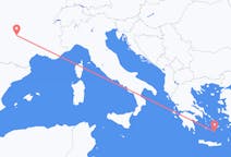 Vuelos desde Brive-la-gaillarde a Santorini