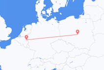 Voos de Maastricht, Holanda para Łódź, Polônia