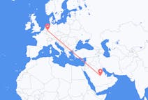 Flyreiser fra Riyadh, til Duesseldorf