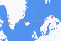 Flyrejser fra Ivalo, Finland til Nuuk, Grønland