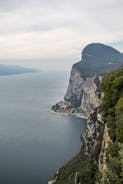 Photo of beautiful landscape of panoramic aerial view port of Genoa in a summer day, Italy.