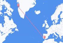 Voli da Jerez, Spagna ad Aasiaat, Groenlandia