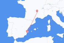 Flyg från Le Puy-en-Velay, Frankrike till Alicante, Spanien