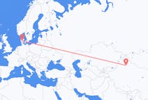 Flyreiser fra Ürümqi, til Billund
