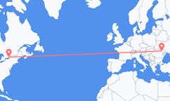Flyg från Kingston, Kanada till Iași, Rumänien