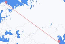 Flights from Ningbo to Kirkenes