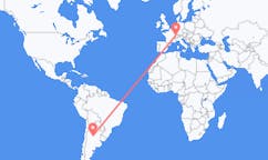 Flyreiser fra Córdoba, Argentina til Bern, Sveits